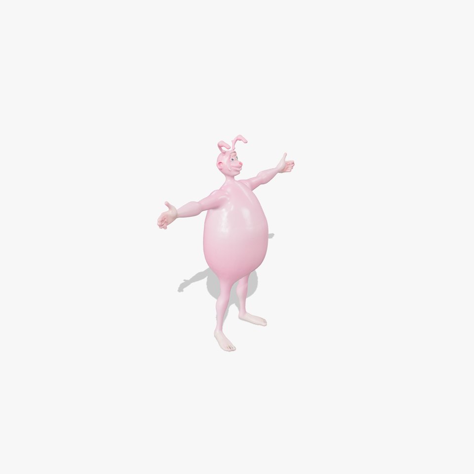 Pink Alien Character model pack